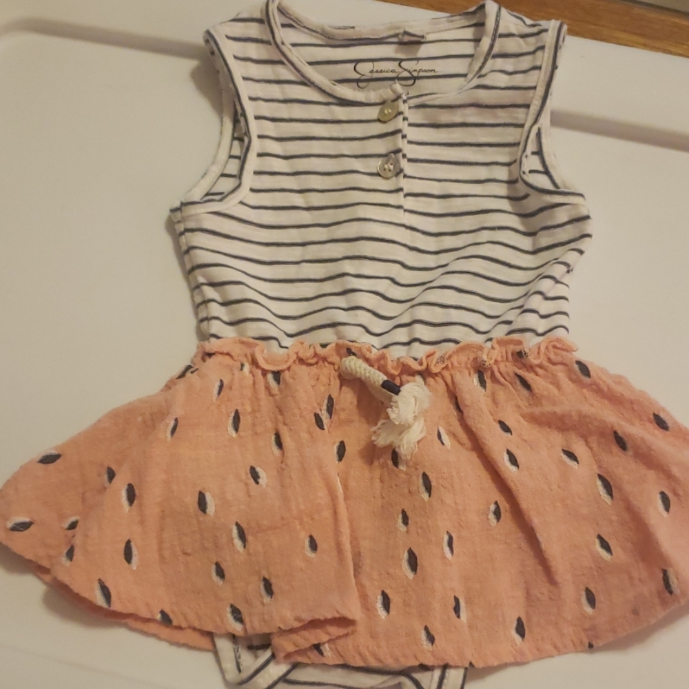 Jessica Simpson 3-6 mos outfit.